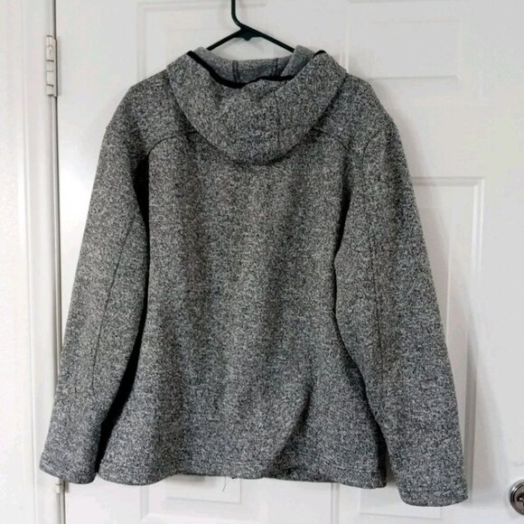 Black Canyon Outfitters Gray Fleece Hoodie Men's Size Large Full Zip - Picture 6 of 6